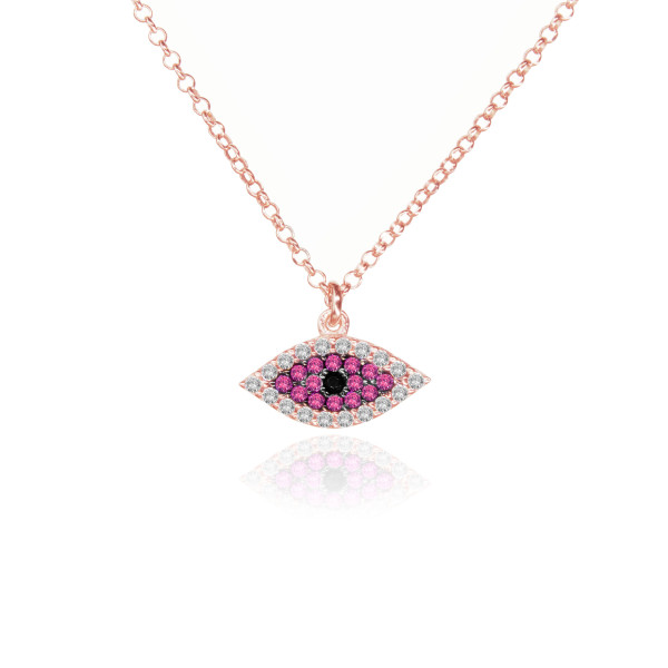 Evil Eye sterling silver 925 necklace 
