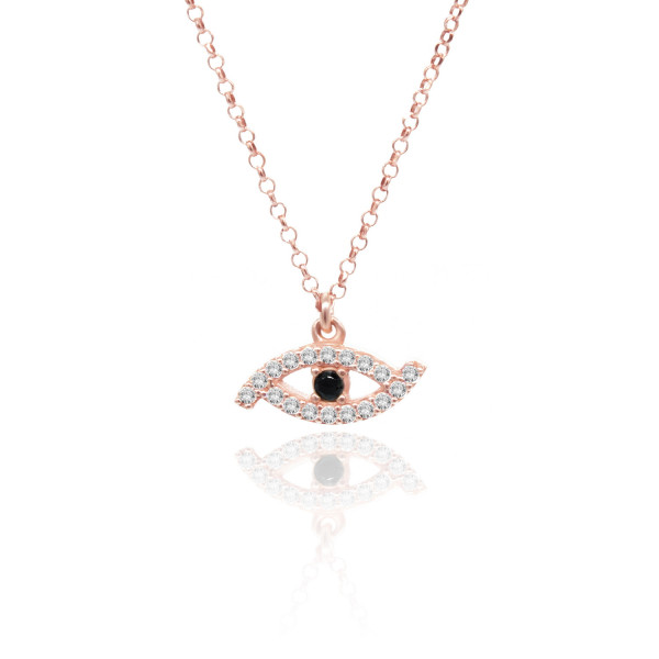 Evil Eye sterling silver 925 necklace