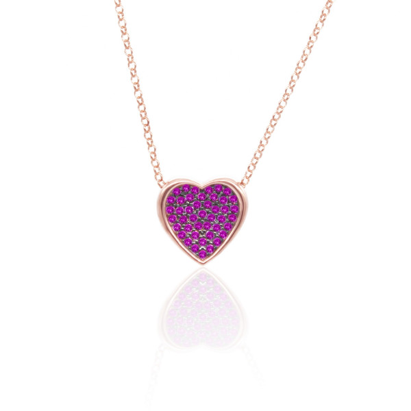 Heart  Sterling  silver 925  necklace