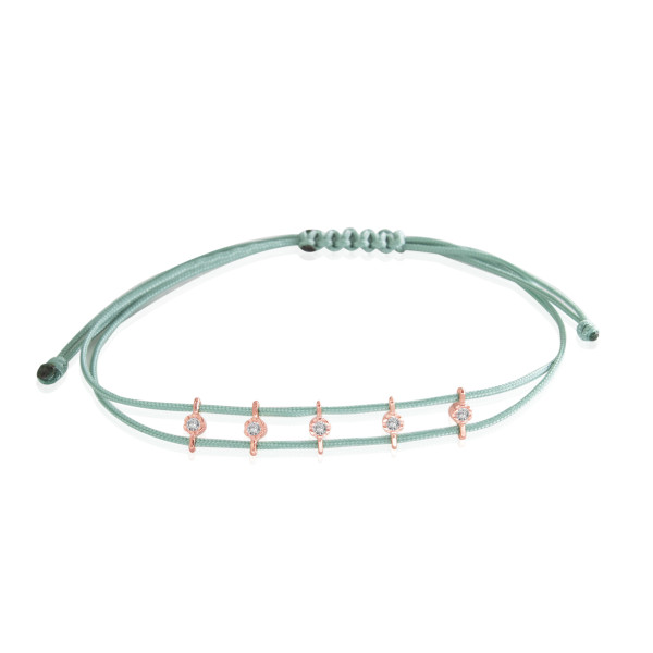 ELEGANT DOTS collection Βραχιόλι ασημένιο 925 