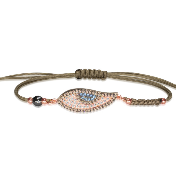  Evil Eye sterling silver 925 bracelet  