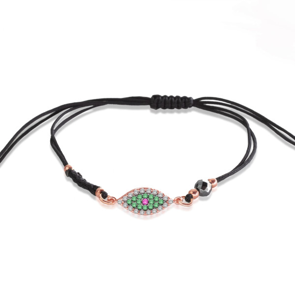  Evil Eye sterling silver 925 bracelet  