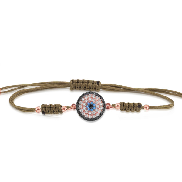  Evil Eye sterling silver 925 bracelet  