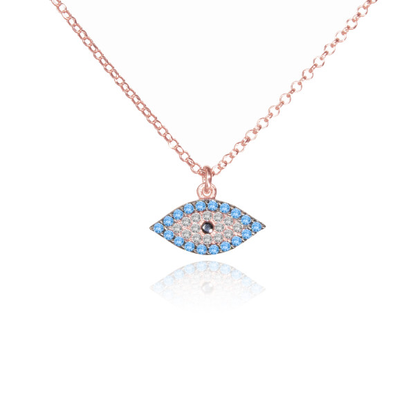 Evil Eye sterling silver 925 necklace