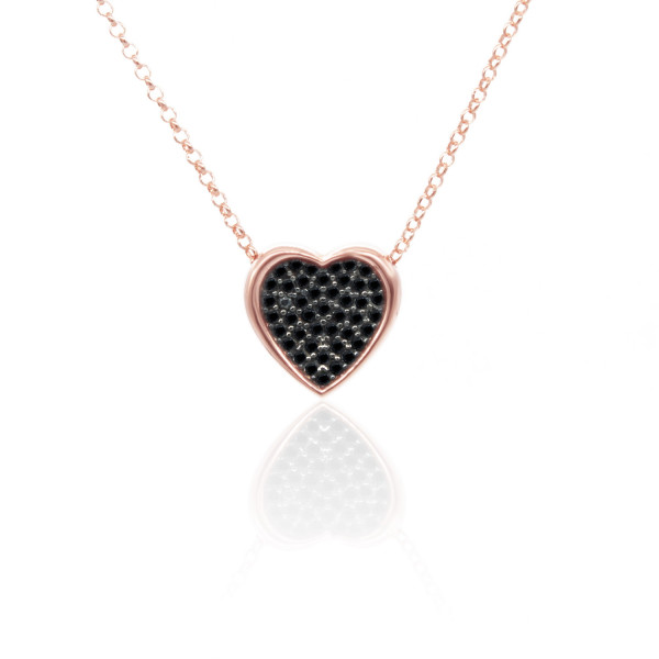 Heart  Sterling  silver 925  necklace