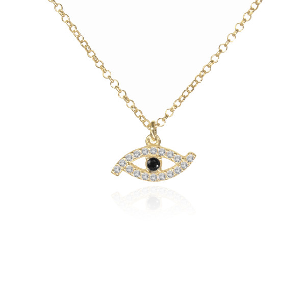 Evil Eye sterling silver 925 necklace