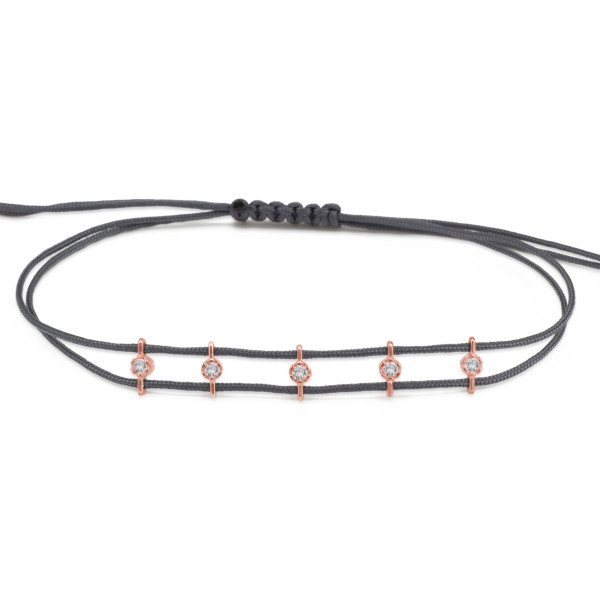 ELEGANT DOTS collection Βραχιόλι ασημένιο 925 
