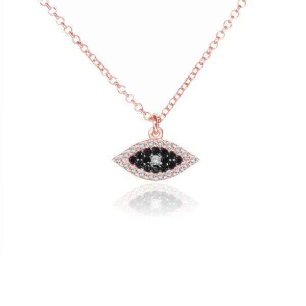 Evil Eye sterling silver 925 necklace
